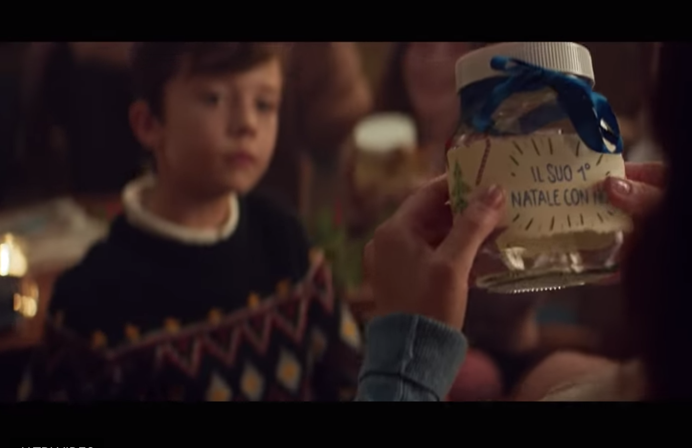 Spot di Nutella, "Il suo primo Natale con noi" 1